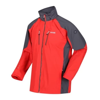 Image of Regatta Calderdale IV Waterproof Jacket - CajunOr/Rhin