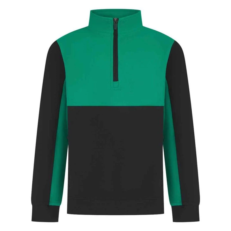 Image of Finden & Hales Quarter Zip Fleece Top Size: 3-4 Years Multicolor Unisex 3-4 Years