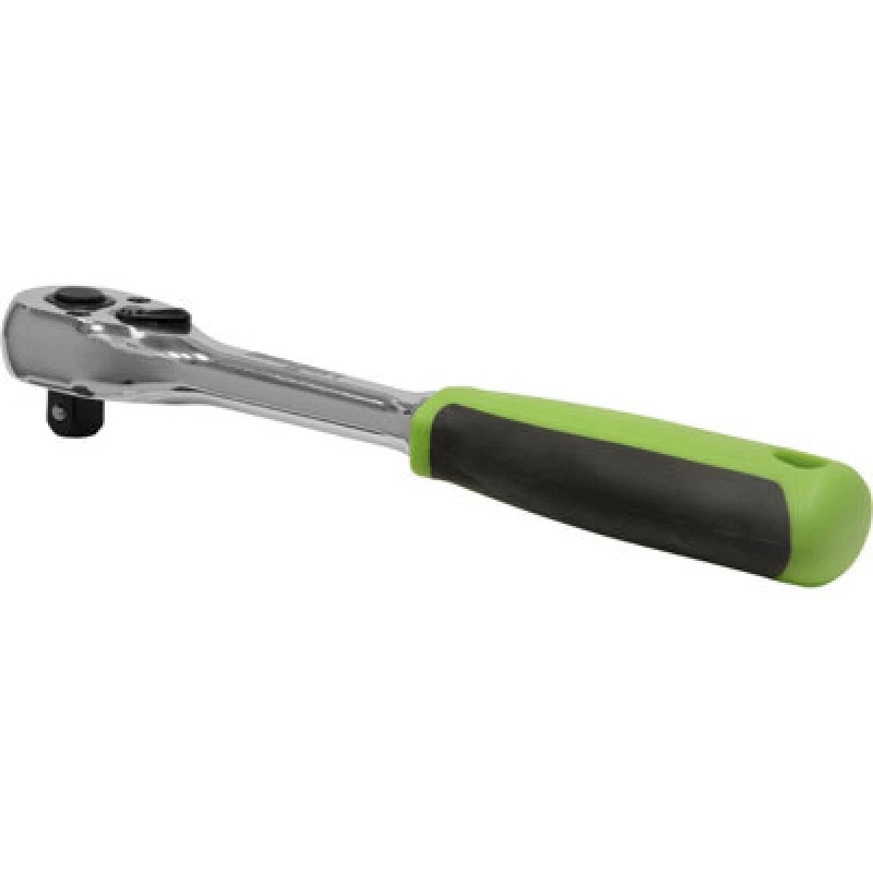 Image of Loops 72-Tooth Flip Reverse Ratchet Wrench - 3/8 Inch Sq Drive - Pear-Head Design Multi