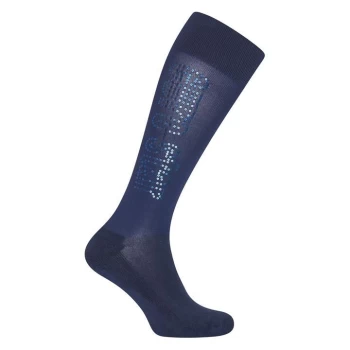 Image of Eurostar Picky Boot Socks Womens - Navy