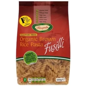 Image of Rizopia Organic Gluten Free Brown Rice Pasta Fusilli 500g