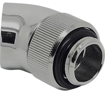 Image of EK Water Blocks EK-AF Classic Angled 45 Degree G1/4" - Black Nickel