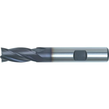 Image of Swisstech - 3.00MM HSS-Co 8% Weldon Shank Multi Flute End Mills - TiAlN Coated