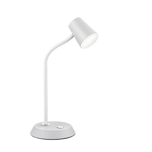 Image of Narcos Modern Desk Task Lamp White Matt 3000K