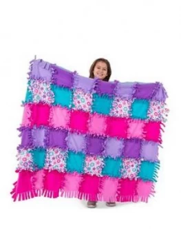 Image of Melissa & Doug Created By Me - Flower Fleece Quilt