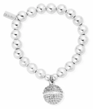 Image of ChloBo Sterling Silver Medium Ball Dreamball Bracelet Jewellery