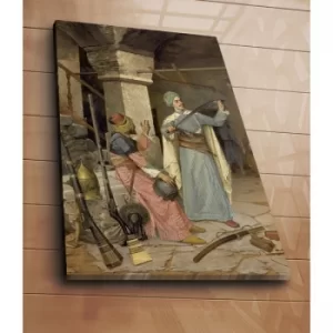 Image of 70100C-018 Multicolor Decorative Canvas Painting