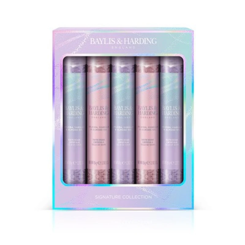 Image of Baylis & Harding Jojoba, Vanilla & Almond Oil Dreamy Bath Salts Gift Set