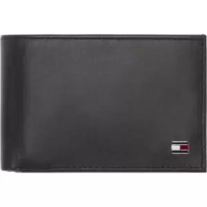 Image of Tommy Hilfiger Eton Mini Cc Flap & Coin Pocket - Black