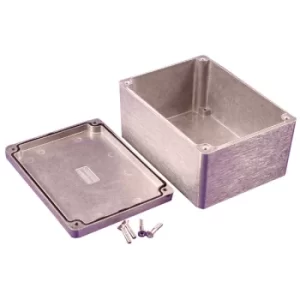 Image of Hammond Diecast Enclosure (Thick Wall, 148 x 108 x 75mm) Natural 1...