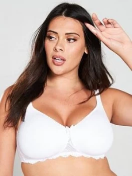 Image of Playtex Flower Elegance Spacer Non-Wire Bra - White