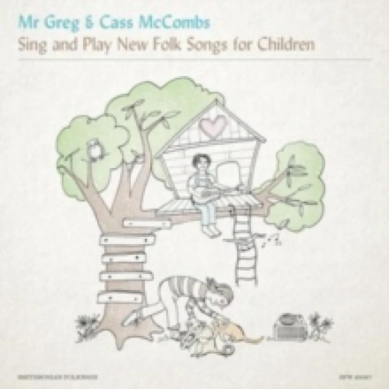 Image of Mr. Greg & Cass McCombs Sing and Play New Folk Songs for Children CD / Album Digipak