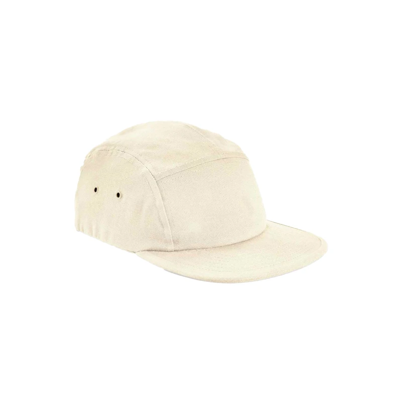 Image of Beechfield Beechfield Men Cotton 5 Panel Baseball Cap in Olive Olive One Size Male 5063377024289