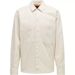 Image of Boss Locky 1 Long Sleeve Shirt - White