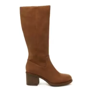 Image of Rocket Dog Stanley Cognac Tall Platform Boot