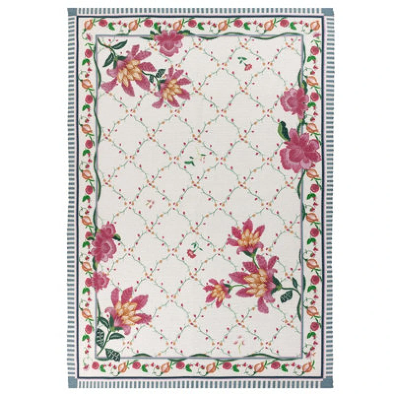 Image of Wylder Claudia Floral Printed Outdoor Rug
