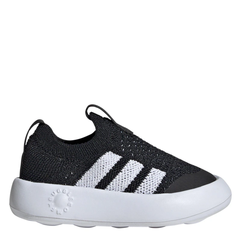 Image of adidas Bubblecomfy Shoes Infants Black/White male C6 (23)