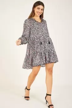 Image of Floral 'Julia' Tunic Dress