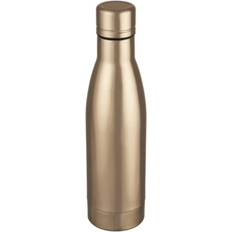 Image of Avenue Avenue Vasa Copper Vacuum Insulated Bottle in Rose Gold Rose Gold One Size Unisex 5057819361551