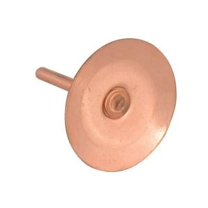 Image of ForgeFix Copper Disc Rivets 20 x 20 x 1.5mm (Bag 100)