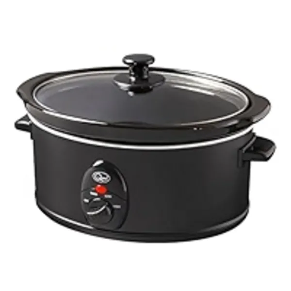 Image of Quest Black 1.5 Ltr Slow Cooker - 120W 35269