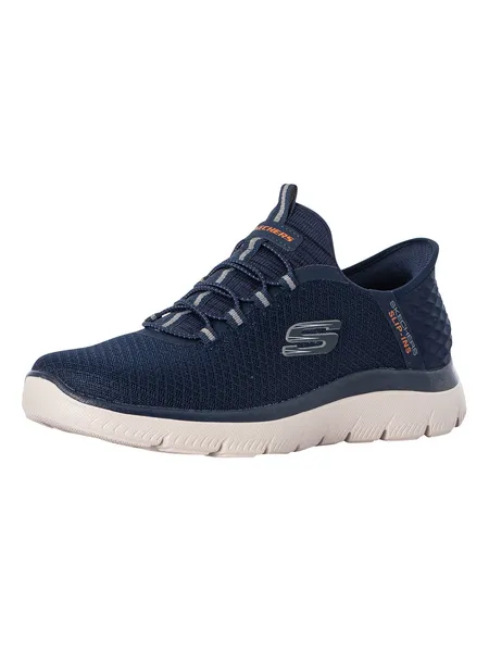 Image of Skechers Slip-ins Summits High Range Trainers Navy 11 UK