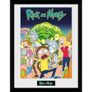 Image of Rick and Morty Compilation Collector Print