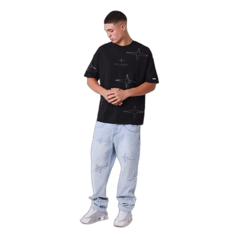 Image of Project X Paris T-Shirt Project X Paris Glitter Noir Male XL