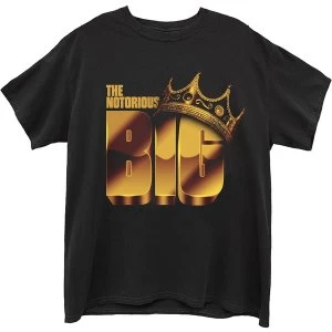 Image of Biggie Smalls - The Notorious Unisex Medium T-Shirt - Black