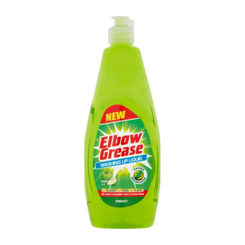 Image of Elbow Grease Apple Washing Up Liquid 600ml