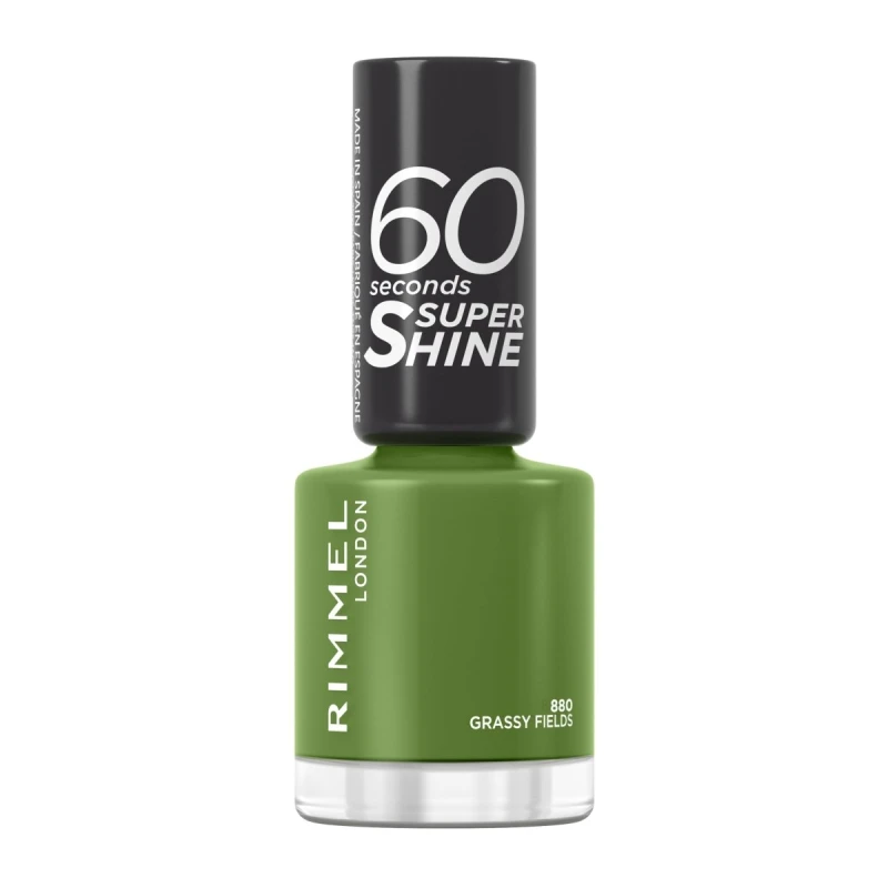 Image of Rimmel London 60 Seconds Super Shine Nail Polish Grassy Fields