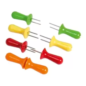 Image of Zyliss Corn-on-Cob Holders x 4 Assorted E40001