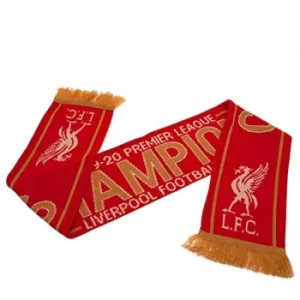 Image of Liverpool FC Premier League Champions Scarf