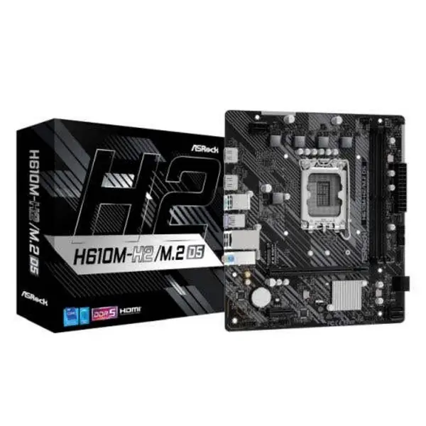 Image of Asrock H610M-H2/M.2 D5 LGA 1700 DDR5 Micro ATX Motherboard