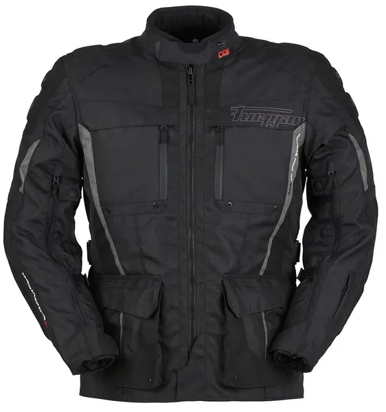 Image of Furygan Brevent 3En1 Jacket Black Gray 2XL