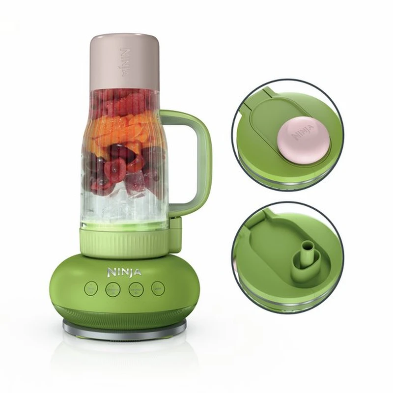 Image of Ninja BlendBoss DB351UKGN Tumbler Blender - Watermelon Bubblegum, Green 622356376983