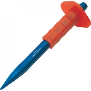 Image of Draper Pointed Chisel and Hand Guard 300mm