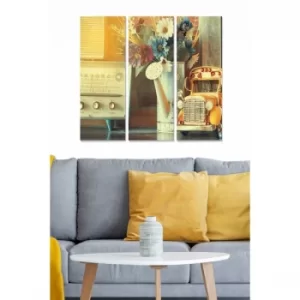 Image of MDF391867579 Multicolor Decorative MDF Painting (3 Pieces)