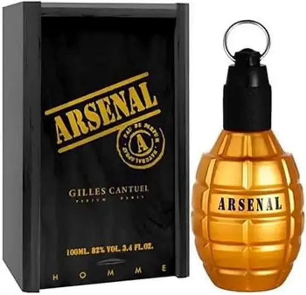 Image of Gilles Cantuel Arsenal Gold Eau de Parfum For Him 100ml