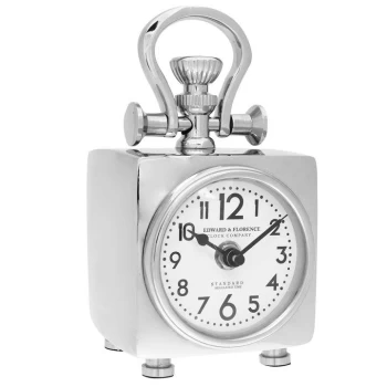 Image of Hotel Collection Hotel Clock - Silver