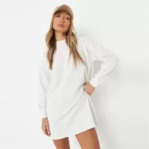 Image of Missguided Tall Basic Sweater Dress - Neutral