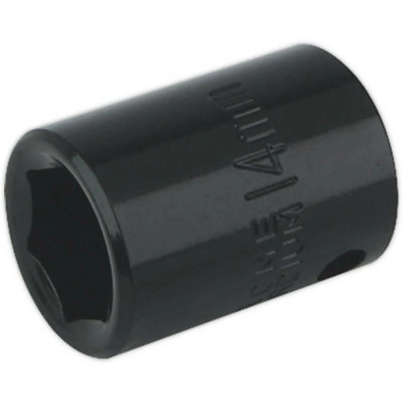 Image of Loops 14mm Forged Impact Socket - 3/8 Inch Sq Drive - Chrome-Vanadium Wrench Socket Multi