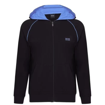 Image of Hugo Boss Mix and Match Lounge Zip Through Hoodie Black Size M Men