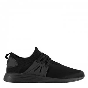 Image of Delray Wavey Tech Trainers - Black Mono