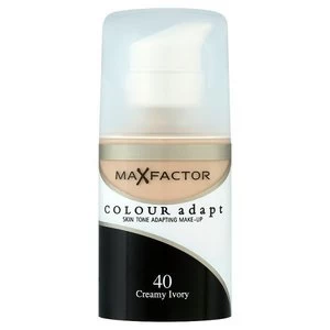 Image of Max Factor Colour Adapt Foundation Creamy Ivory 40 Nude