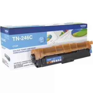 Image of Brother Toner cartridge TN-246C TN246C Original Cyan 2200 Sides