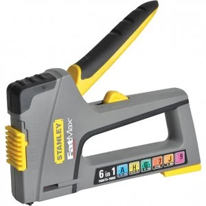 Image of Stanley TR75 6 in 1 Heavy Duty Brad Nail Gun and Staple Gun
