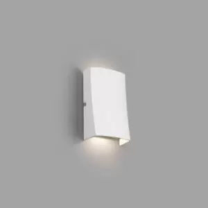 Image of Nairobi Outdoor LED White Up Down Wall Light 6W 3000K IP54
