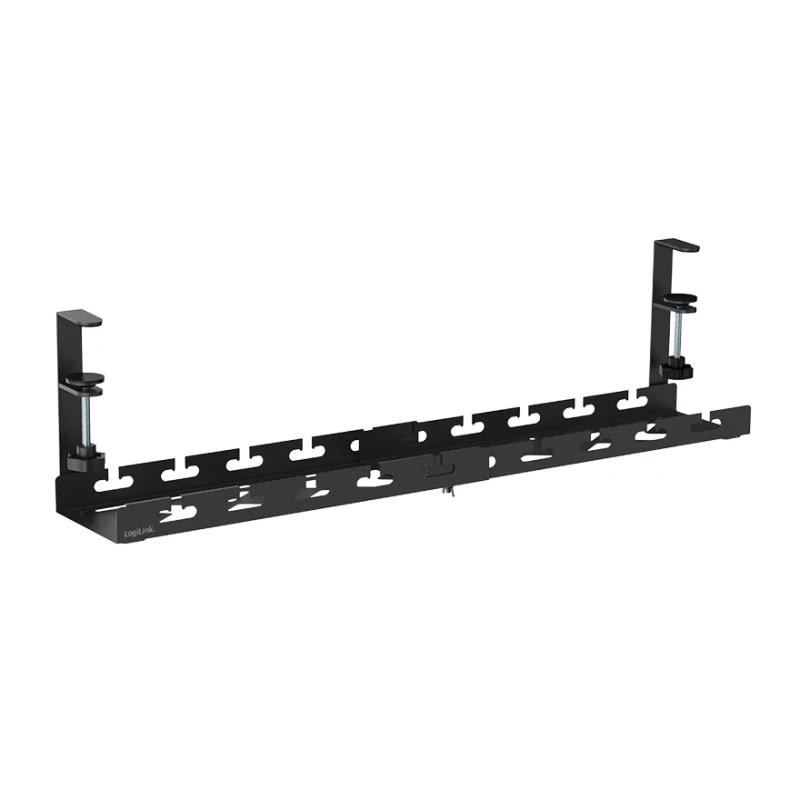 Image of LogiLink KAB0094 cable organizer Desk Cable tray Black