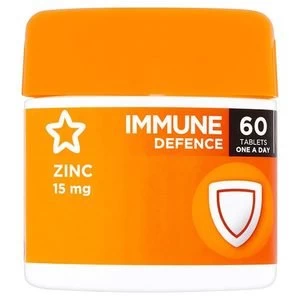 Image of Superdrug Zinc 15mg Tablets x 60